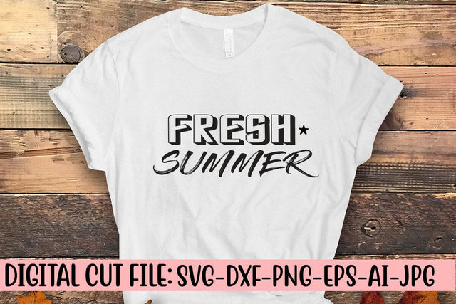 Fresh Summer SVG Design SVG Syaman 