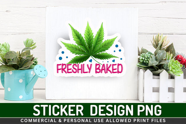 Freshly baked Sticker Design Sublimation Regulrcrative 