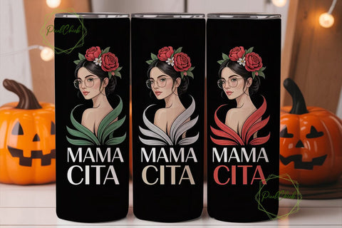 Frida Kahlo Inspired Tumbler Wrap Sublimation PixelChick 