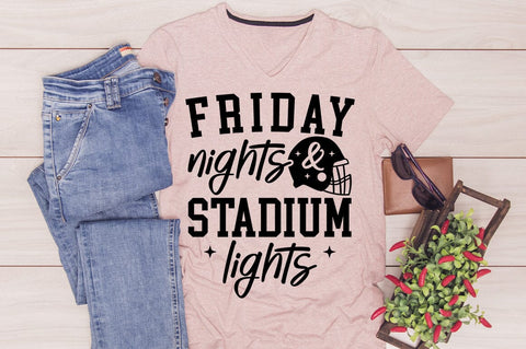 Friday Nights & Stadium Lights SVG Design SVG Designangry 