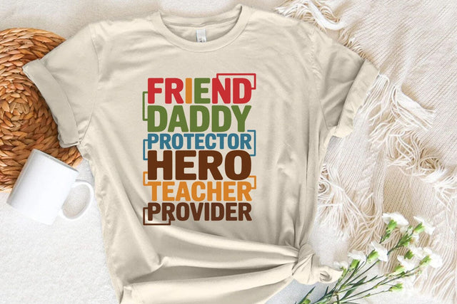 Friend Daddy Protector Hero Teacher Provider 2 SVG Angelina750 