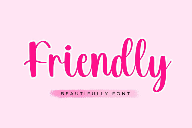 Friendly Font LetterdayStudio 