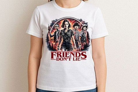 Friends Don’t Lie Retro Adventure PNG SVG BillahCrafts 