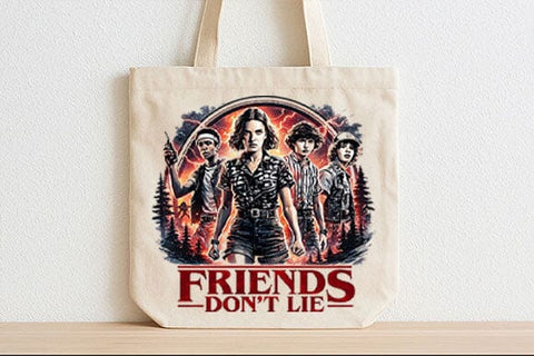 Friends Don’t Lie Retro Adventure PNG SVG BillahCrafts 