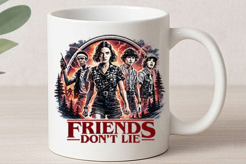 Friends Don’t Lie Retro Adventure PNG SVG BillahCrafts 