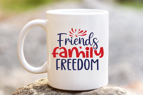 Friends family freedom SVG Design SVG Designangry 