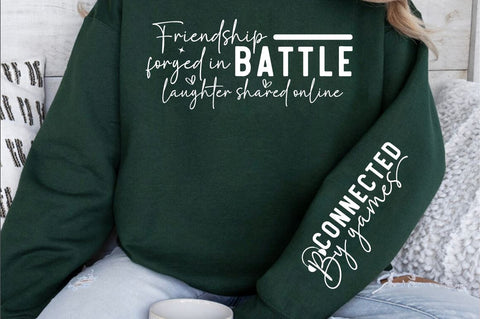 Friendship forged in battle Sleeve SVG Design SVG Designangry 