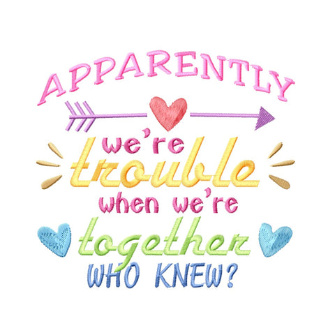 Friendship Quotes Embroidery Designs Bundle - 6 Designs, Friends Embroidery Patterns, Friendship Sayings Embroidery Files, Best Friends PES Embroidery/Applique DESIGNS HappyDesignStudio 