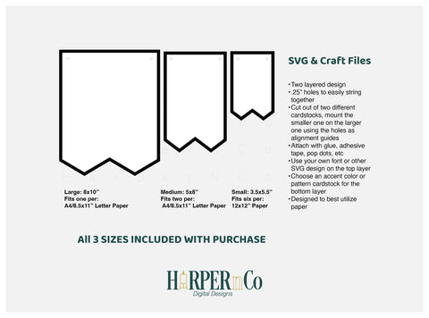 Fringe Banner SVG PNG Cut EPS File SVG HarperNCo 