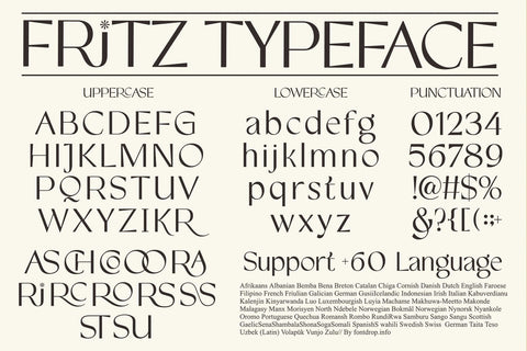 Fritz Font Four Lines Std. 