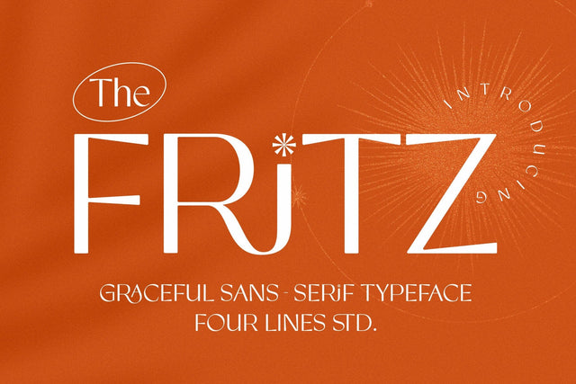 Fritz Font Four Lines Std. 