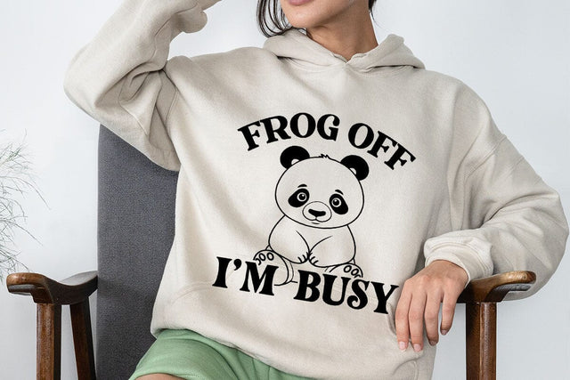 Frog off Im Busy SVG Angelina750 