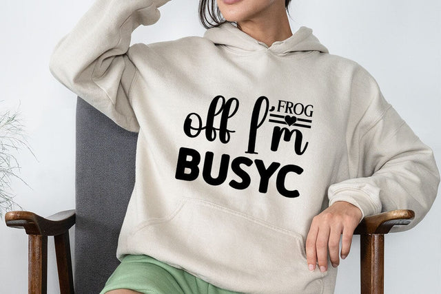 Frog off Im Busyc SVG Angelina750 