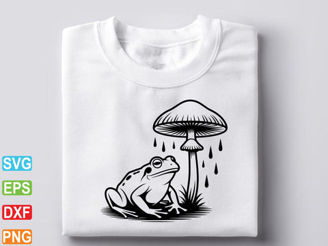 Frog Outline SVG, Frog Clipart, Frog Silhouettes Cut Files SVG Creativeart88 
