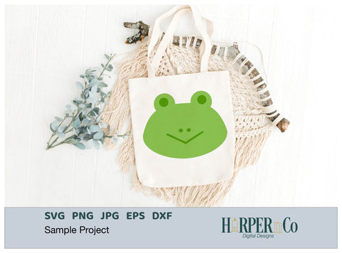 Frog SVG PNG Cut EPS File SVG HarperNCo 