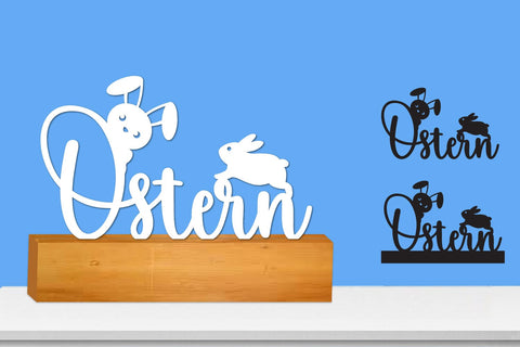 Frohe Ostern Cut file, Happy Easter SVG Laser file SVG zafrans studio 