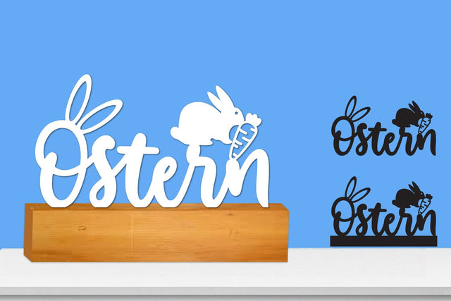 Frohe Ostern Cut file, Happy Easter SVG Laser file SVG zafrans studio 