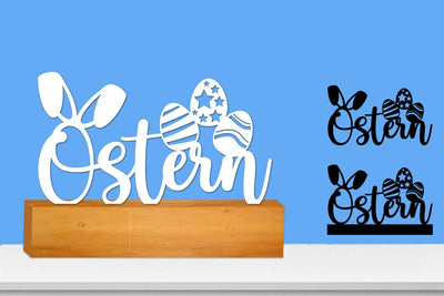 Frohe Ostern Cut file, Happy Easter SVG Laser file SVG zafrans studio 
