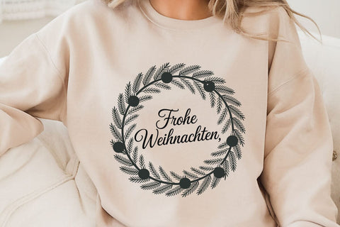 Frohe Weihnachten SVG Angelina750 