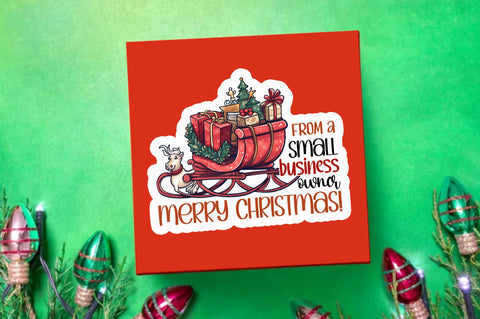 From a small business Sticker Design Sublimation Regulrcrative 