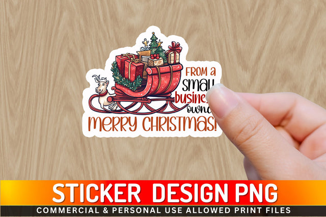From a small business Sticker Design Sublimation Regulrcrative 