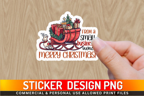 From a small business Sticker Design Sublimation Regulrcrative 