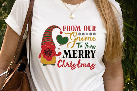 From Our Gnome To Yours Merry Christmas SVG Angelina750 