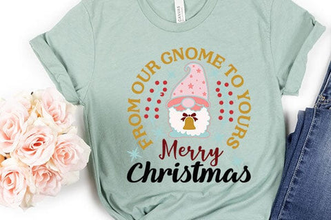 from our gnome to yours merry christmas SVG Angelina750 