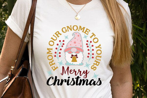 from our gnome to yours merry christmas SVG Angelina750 