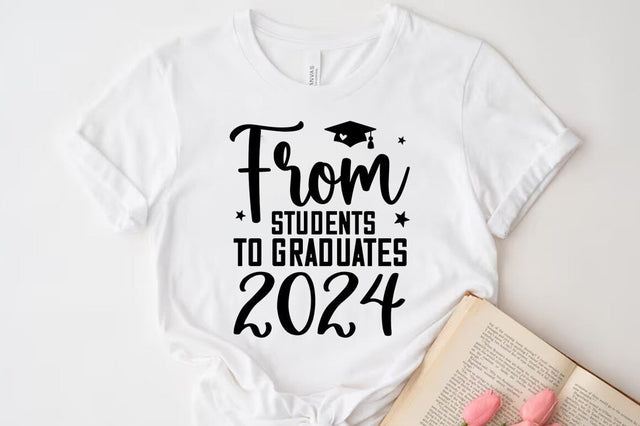 From students to graduates 2024 SVG Design SVG FiveStarCrafting 