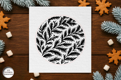 Frost Pattern Coffee Coasters SVG Bundle SVG SvgOcean 