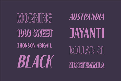 Frosteca Font ahweproject 