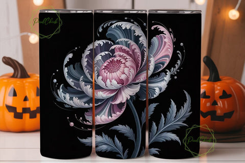 Frosted Fantasy 20oz Tumbler Wrap Sublimation PixelChick 