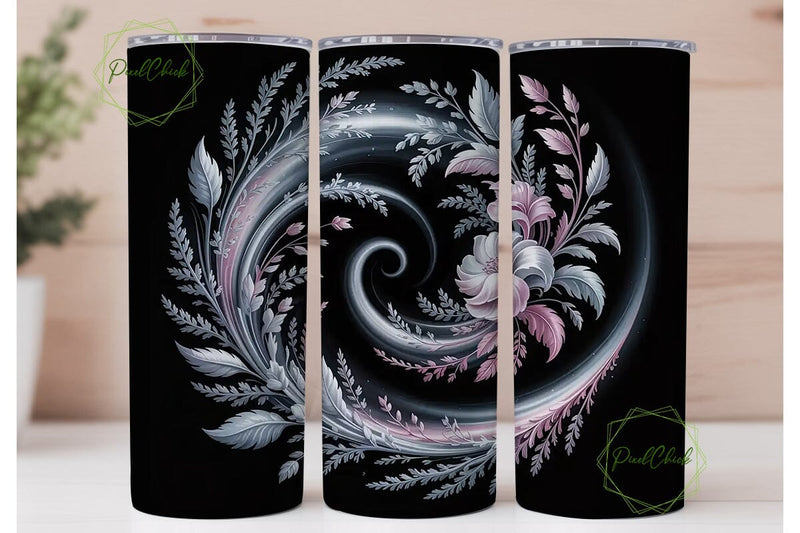 Frosted Fantasy 20oz Tumbler Wrap Sublimation PixelChick 