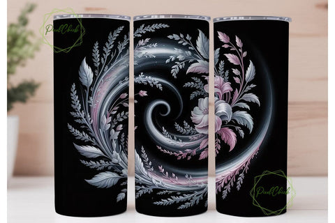 Frosted Fantasy 20oz Tumbler Wrap Sublimation PixelChick 