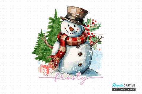 Frosty PNG Design Sublimation Regulrcrative 