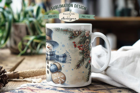 Frosty's Cookie Corner 11 & 15 oz Mug Sublimation Design Sublimation Ewe-N-Me Designs 