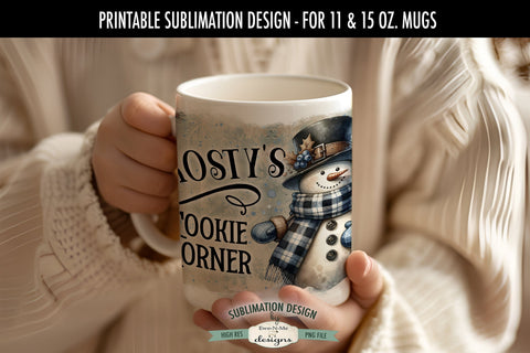 Frosty's Cookie Corner 11 & 15 oz Mug Sublimation Design Sublimation Ewe-N-Me Designs 