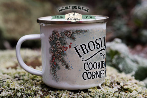 Frosty's Cookie Corner 11 & 15 oz Mug Sublimation Design Sublimation Ewe-N-Me Designs 