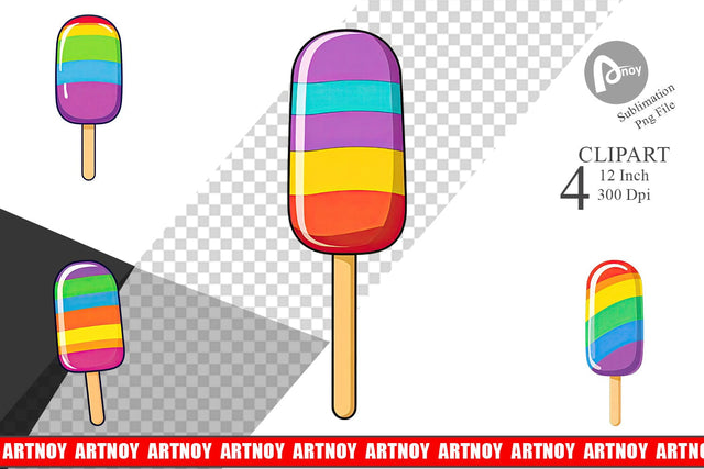 Frozen Treat Clipart Sublimation artnoy 