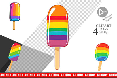 Frozen Treat Clipart Sublimation artnoy 
