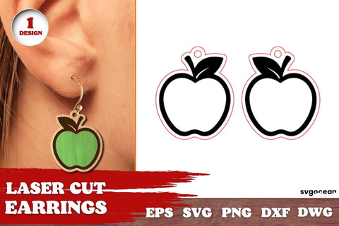 Fruit Earrings Bundle | Glowforge | Laser Cut SVG SvgOcean 