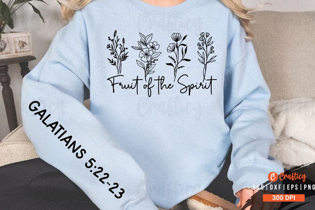 Fruit of the Spirit Sleeve SVG Design SVG Designangry 