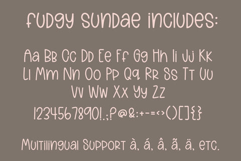Fudgy Sundae, A Fun Handwritten Font Font Designing Digitals 