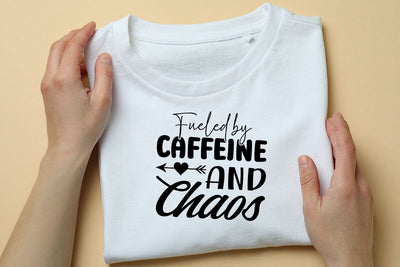 Fueled by Caffeine and Chaos SVG Angelina750 