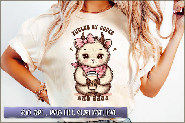 Fueled by coffee and sass Sublimation Sublimation Shetara Begum 