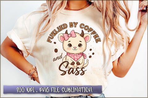 Fueled by coffee and sass Sublimation Sublimation Shetara Begum 