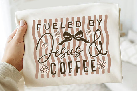 Fueled by Jesus And Coffee SVG, Christian Coffee SVG PNG SVG SVG Studio 