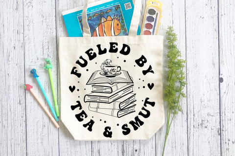 Fueled by tea & smut svg Design SVG Regulrcrative 