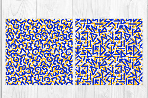 Full color Doodle abstract pattern,graphic background SVG dadan_pm 